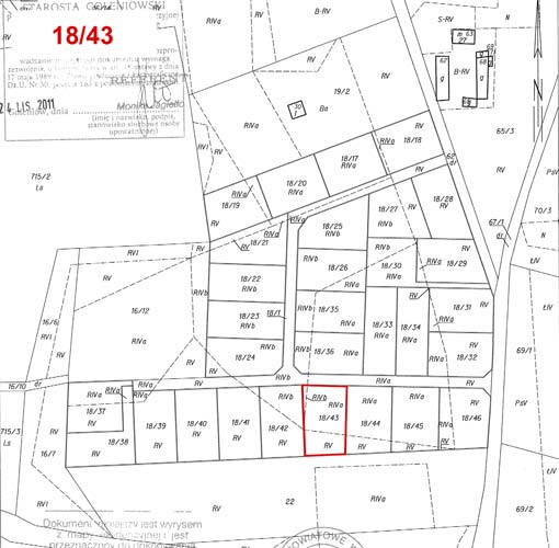 Działka 18/43